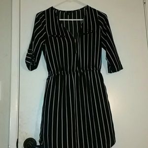 Vertical Stripe Dress